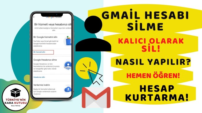 Gmail Hesabı Silme İşlemi Nedir? Kalıcı Olarak Silme! – 2022